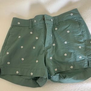 Green shorts